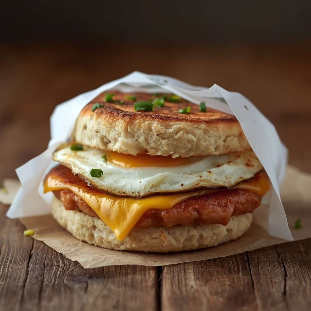 High-Protein Freezer Breakfast Sandwich