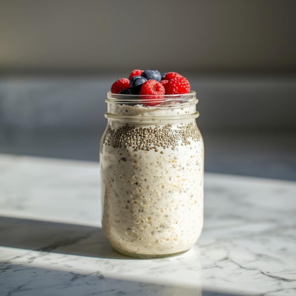 High-Protein Overnight Oats