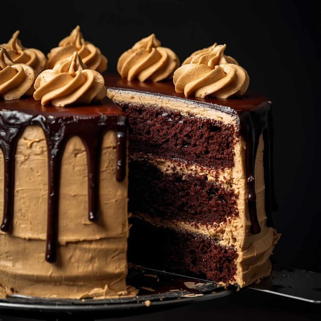 Ultimate Peanut Butter Chocolate Layer Cake