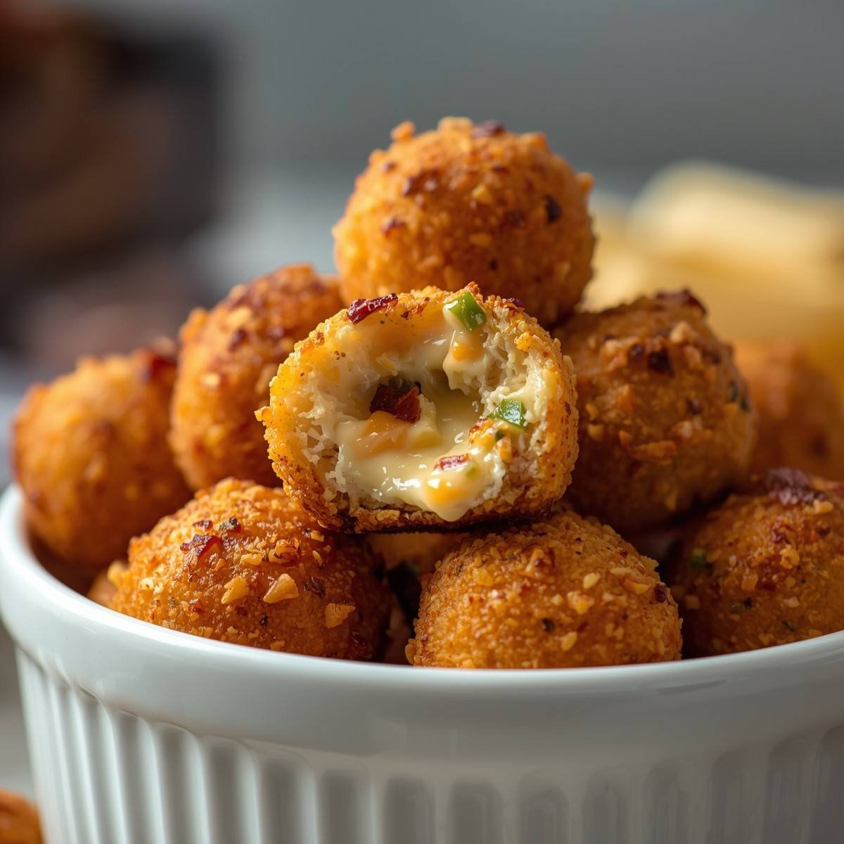 Crispy Keto Jalapeño Popper Bites