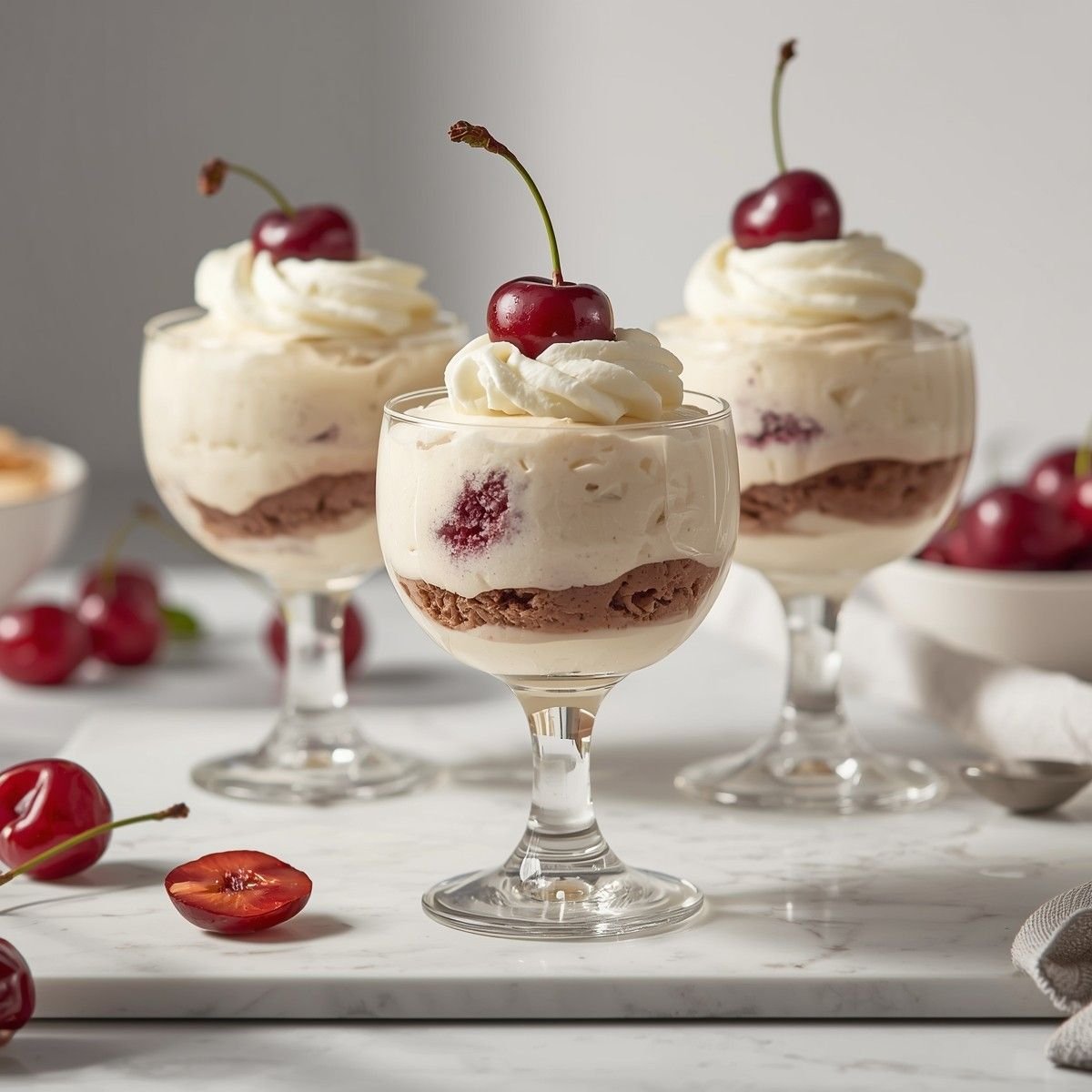Keto Cherry Cheesecake Fluff