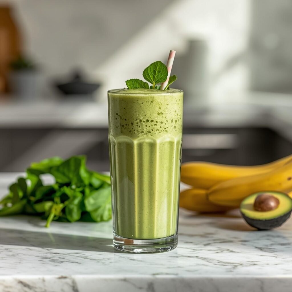 Spinach Avocado Smoothie