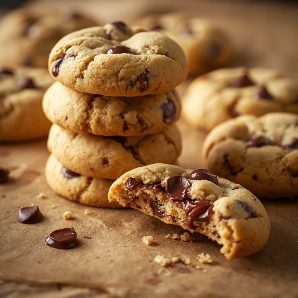 Greek Yogurt Chocolate Chip High-Protein Cookies