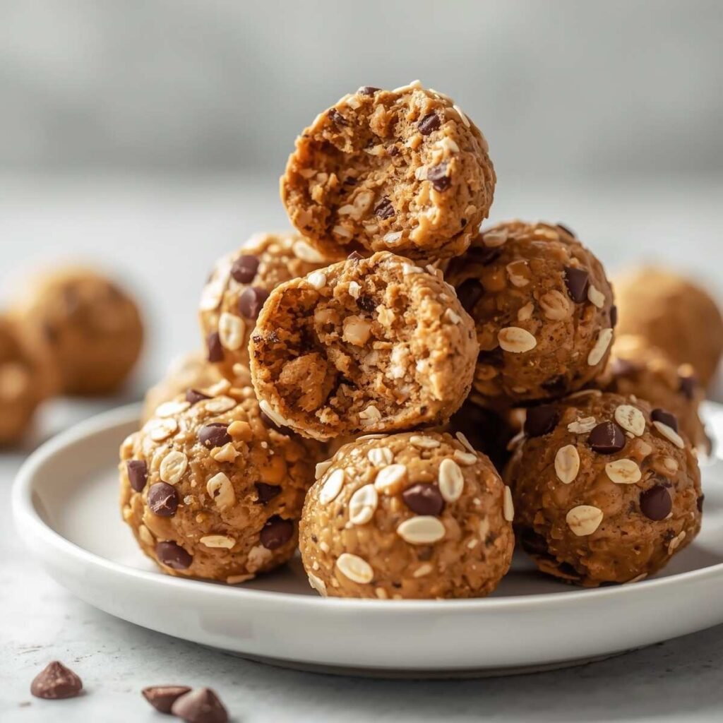 No-Bake Peanut Butter Protein Balls