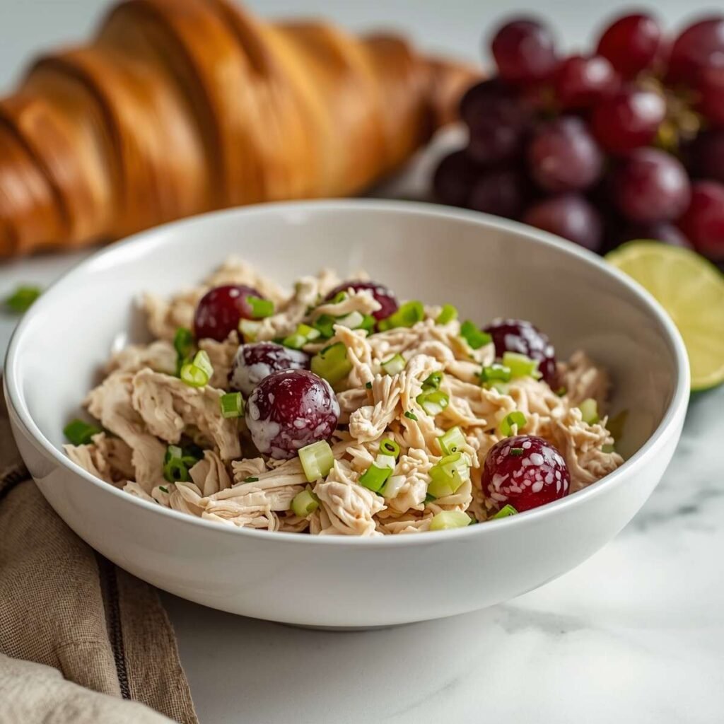 Classic Chicken Salad with Grapes (Easy High-Protein Lunch)