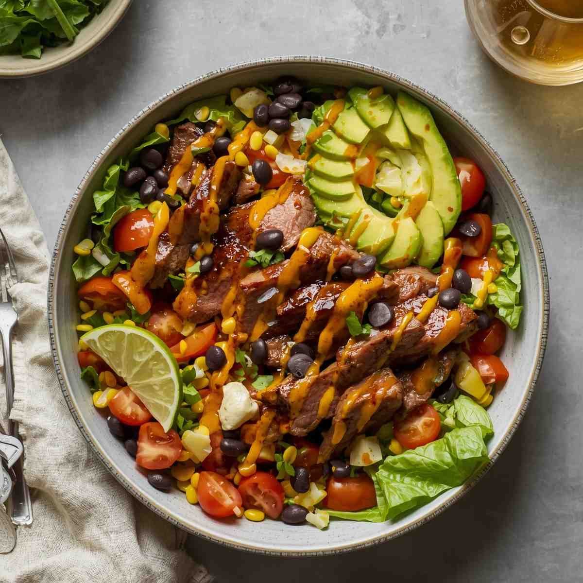 Southwest Steak and Avocado Salad