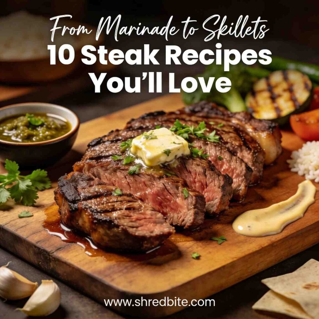 10 steak recipes