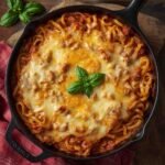 Cheesy Baked Spaghetti Casserole