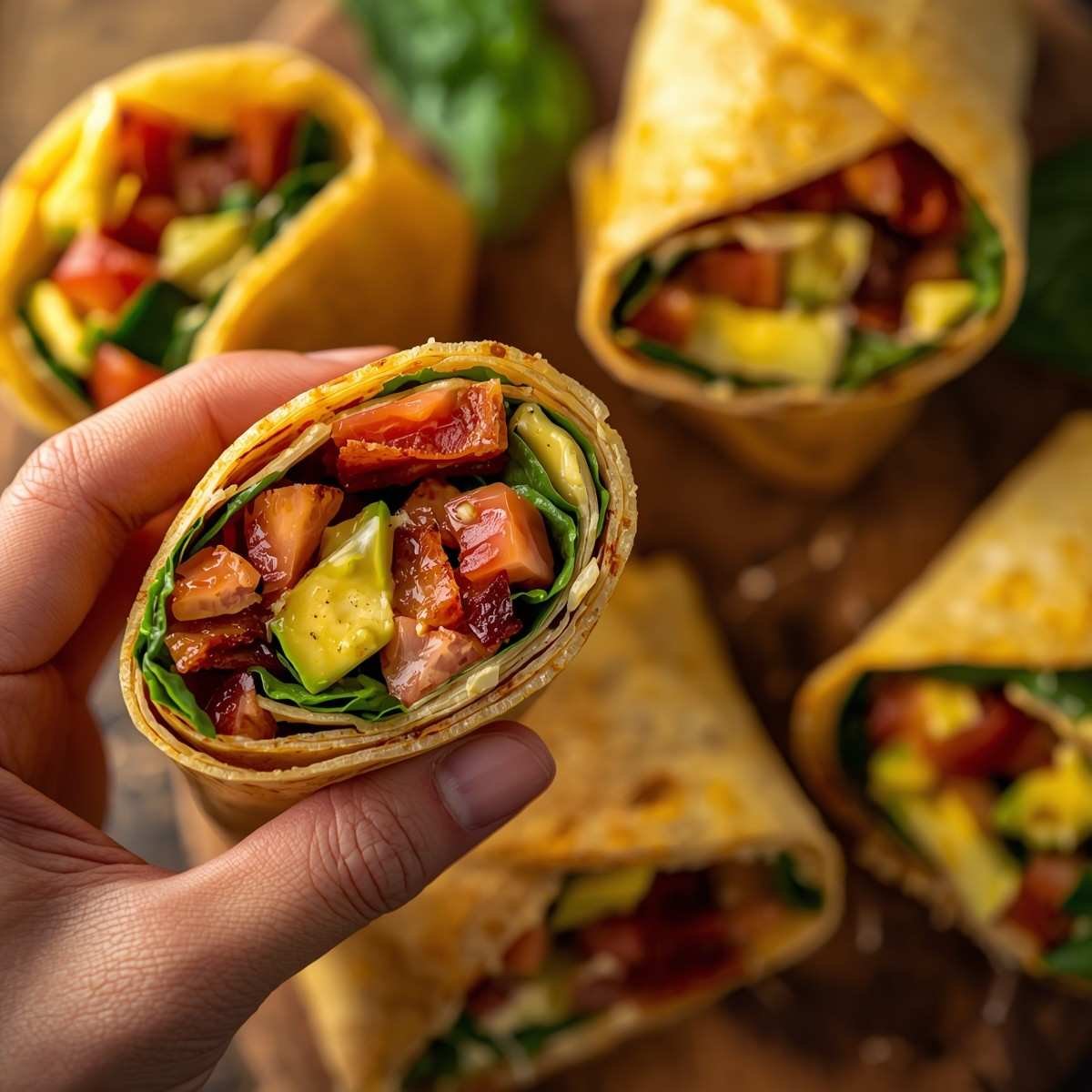 Low-Carb Keto Breakfast Egg Wraps