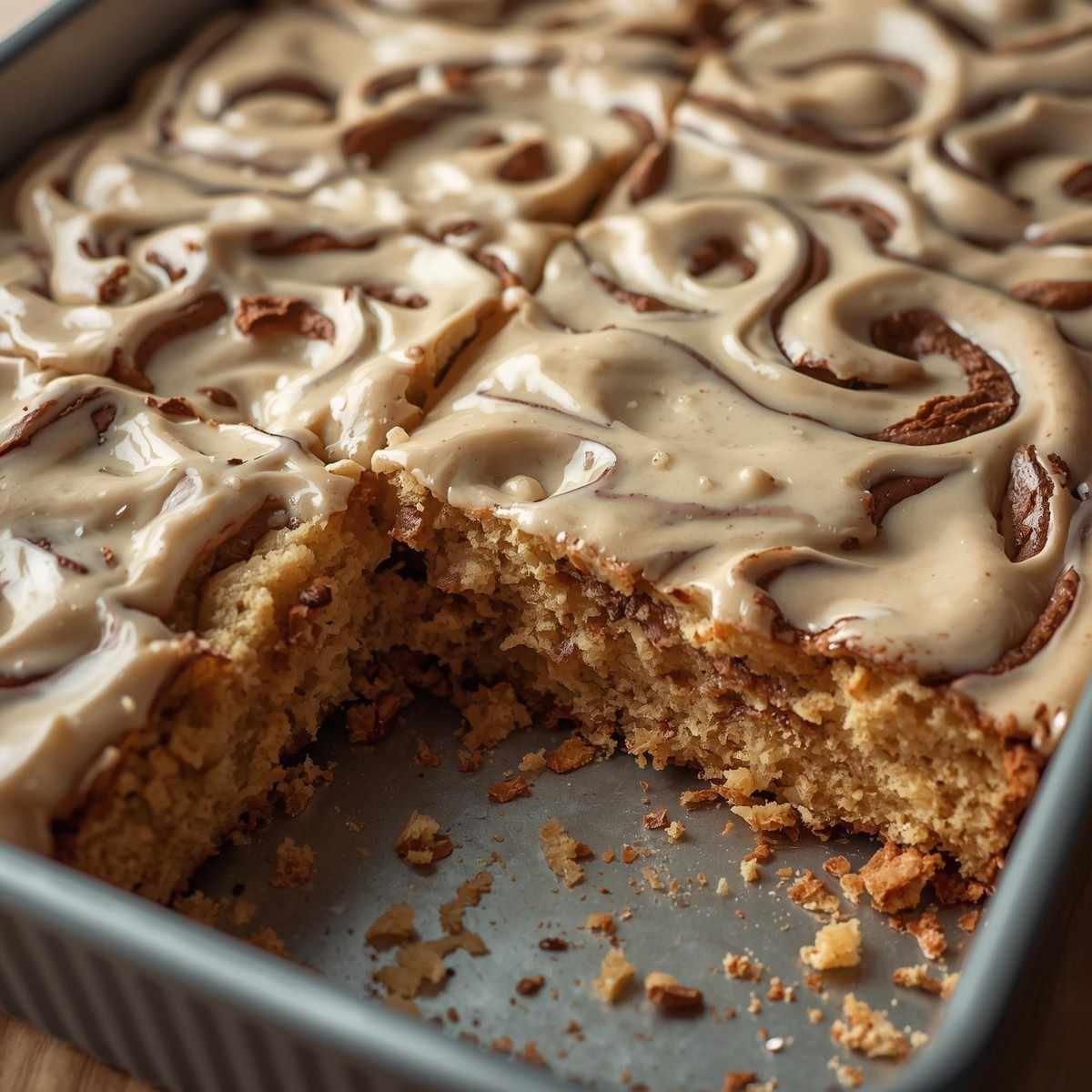 Cinnamon Roll Cake