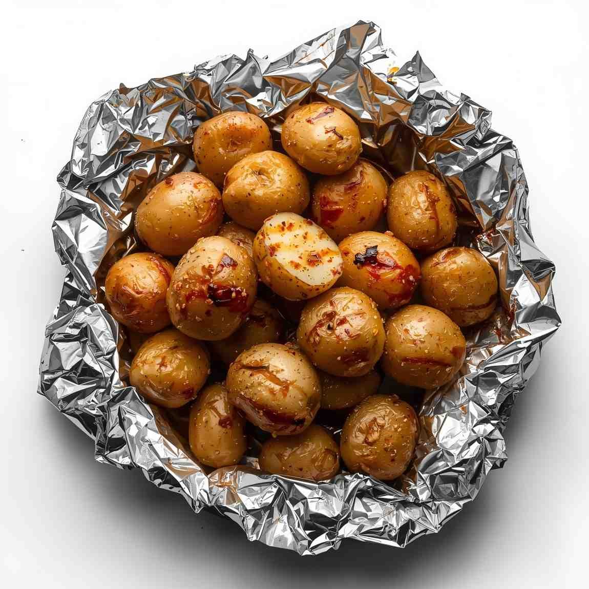 Grilled Foil Potatoes (Easy Smoky Side Dish)
