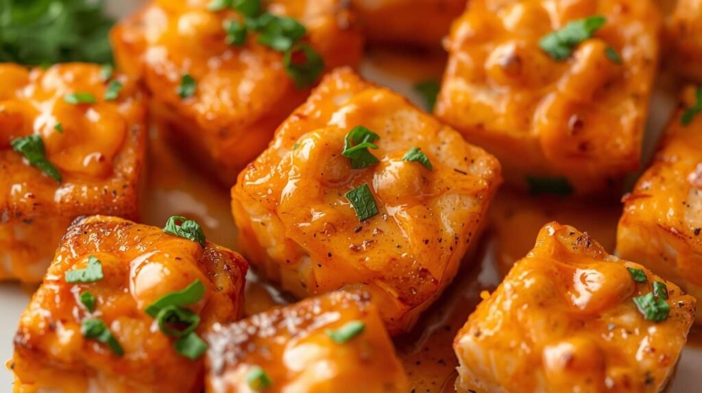 Bang Bang Salmon Bites (Crispy & High Protein)