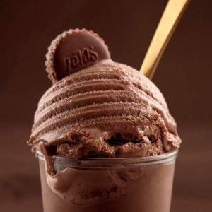Homemade Nutella Ice Cream