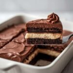 Classic Italian Love Cake with Chocolate Topping