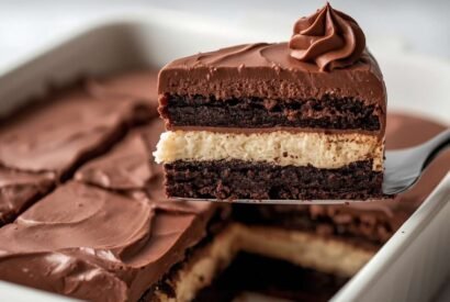 Thumbnail for Classic Italian Love Cake with Chocolate Topping