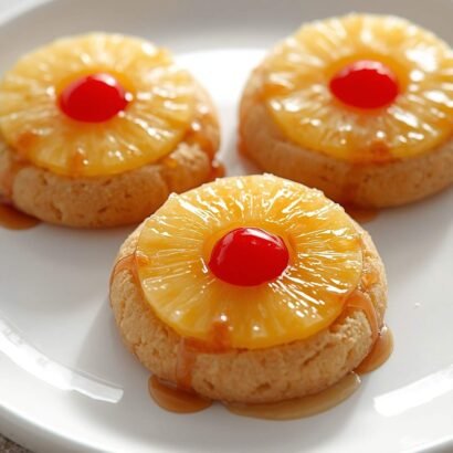 Pineapple Upside-Down Sugar Cookies