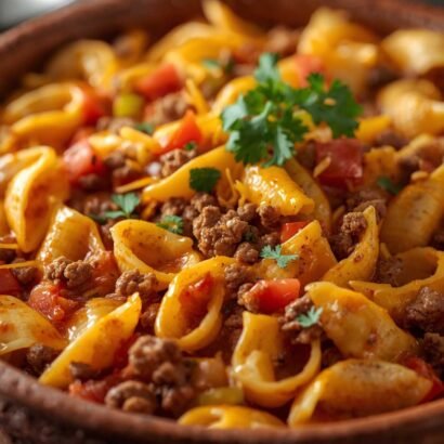 High-Protein Taco Pasta