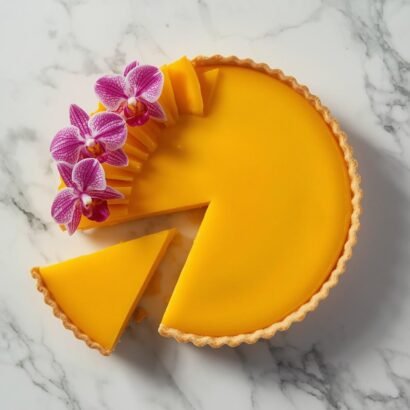 Tropical Mango Curd Tart