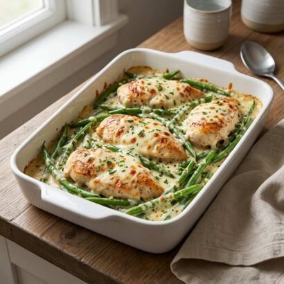 Chicken and Green Bean Bake
