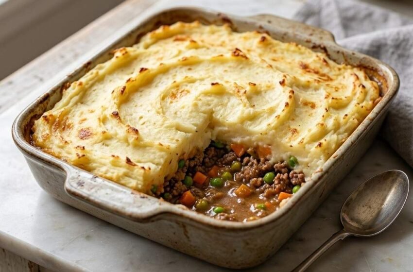 4-Ingredient High-Protein Shepherd’s Pie