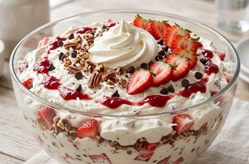 Keto Split Fluff Salad